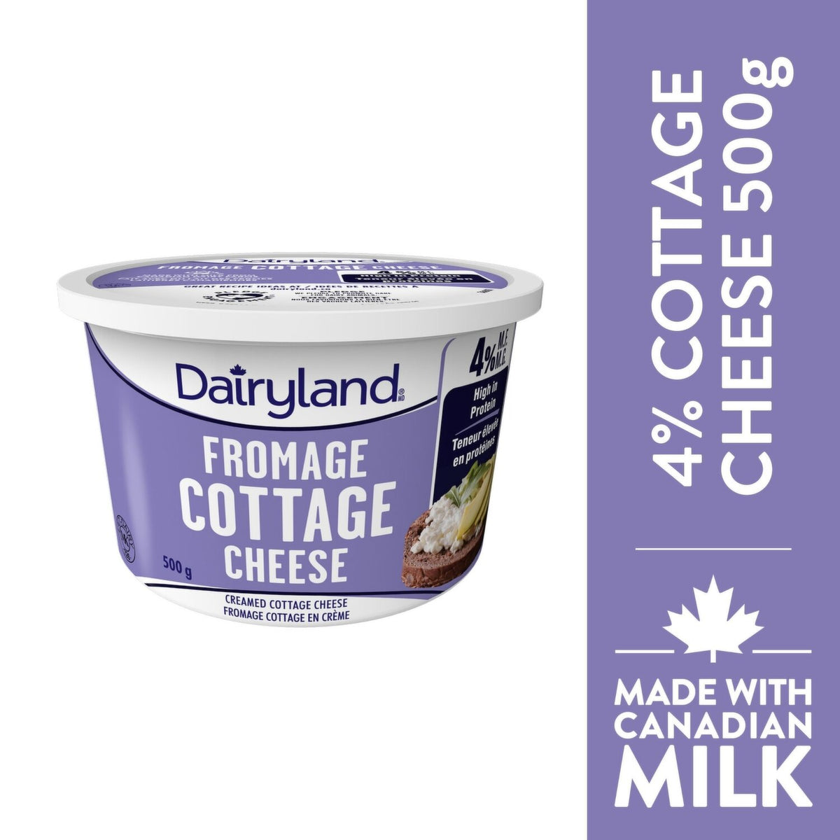 Dairyland 4% Cottage Cheese 500 g