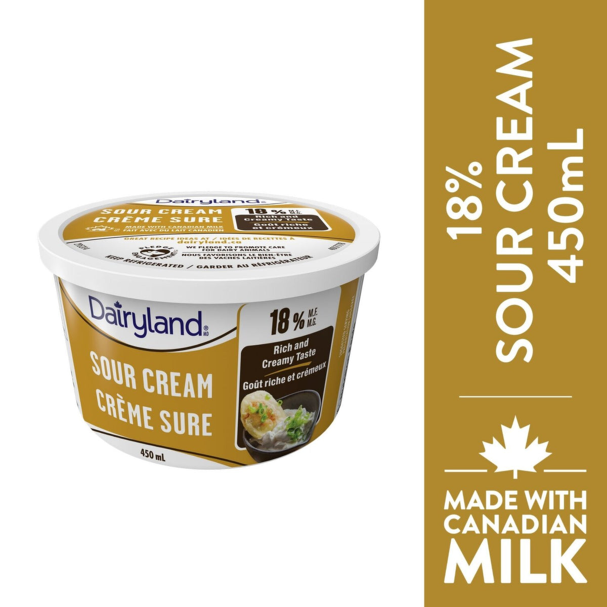 Dairyland Sour Cream 18%