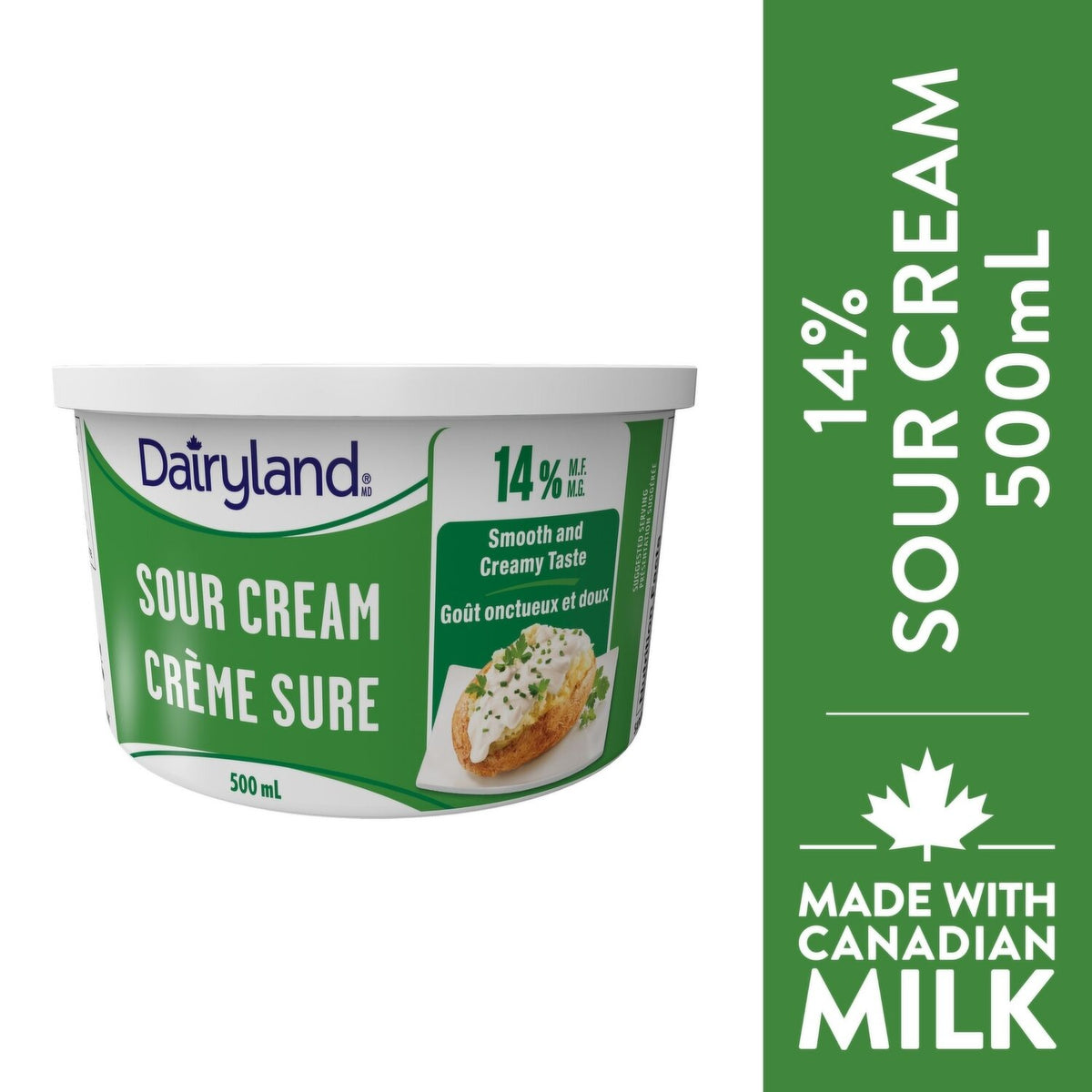 Dairyland Sour Cream 14% 500 mL