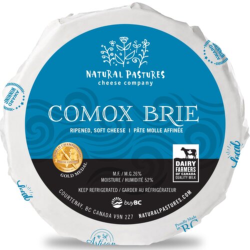 Natural Pastures Comox Brie 200 g