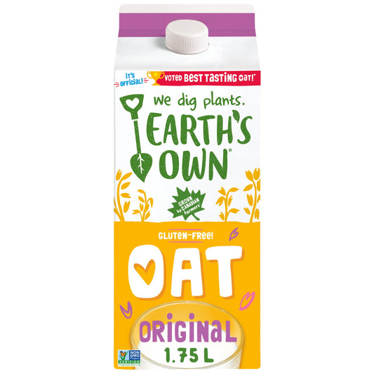 Earth's Own Original Oat Milk 1.75 L