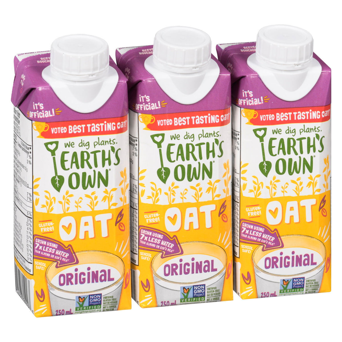 Earth's Own Unsweetened Original Oat Milk 946 mL