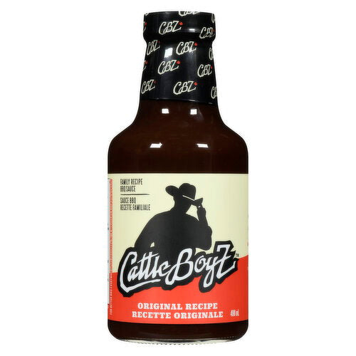 CattleBoyZ Original BBQ Sauce 490 mL