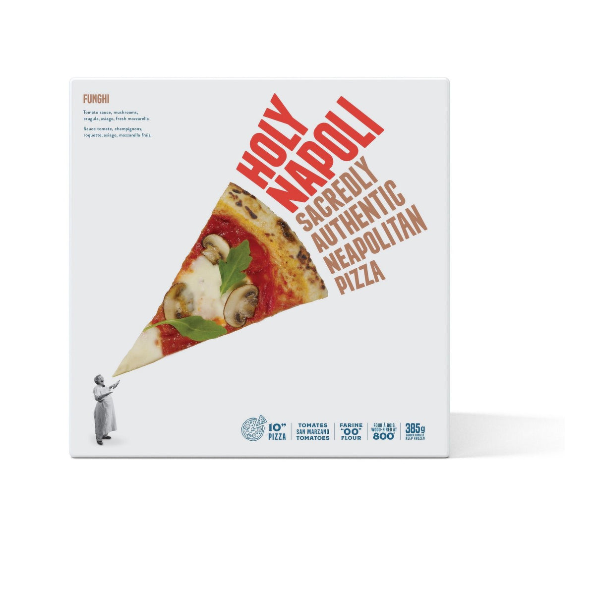 Holy Napoli Funghi Neapolitan Pizza 425 g