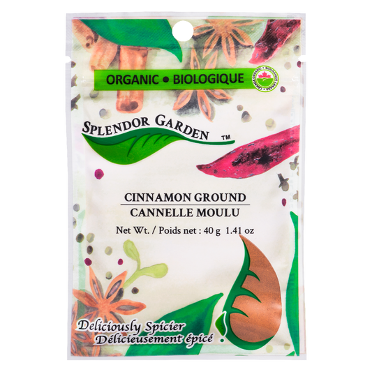 Splendor Garden Organic Ground Cinnamon 40 g