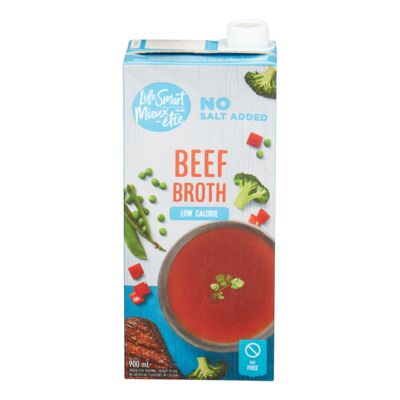 Life Smart Beef Broth 900 mL