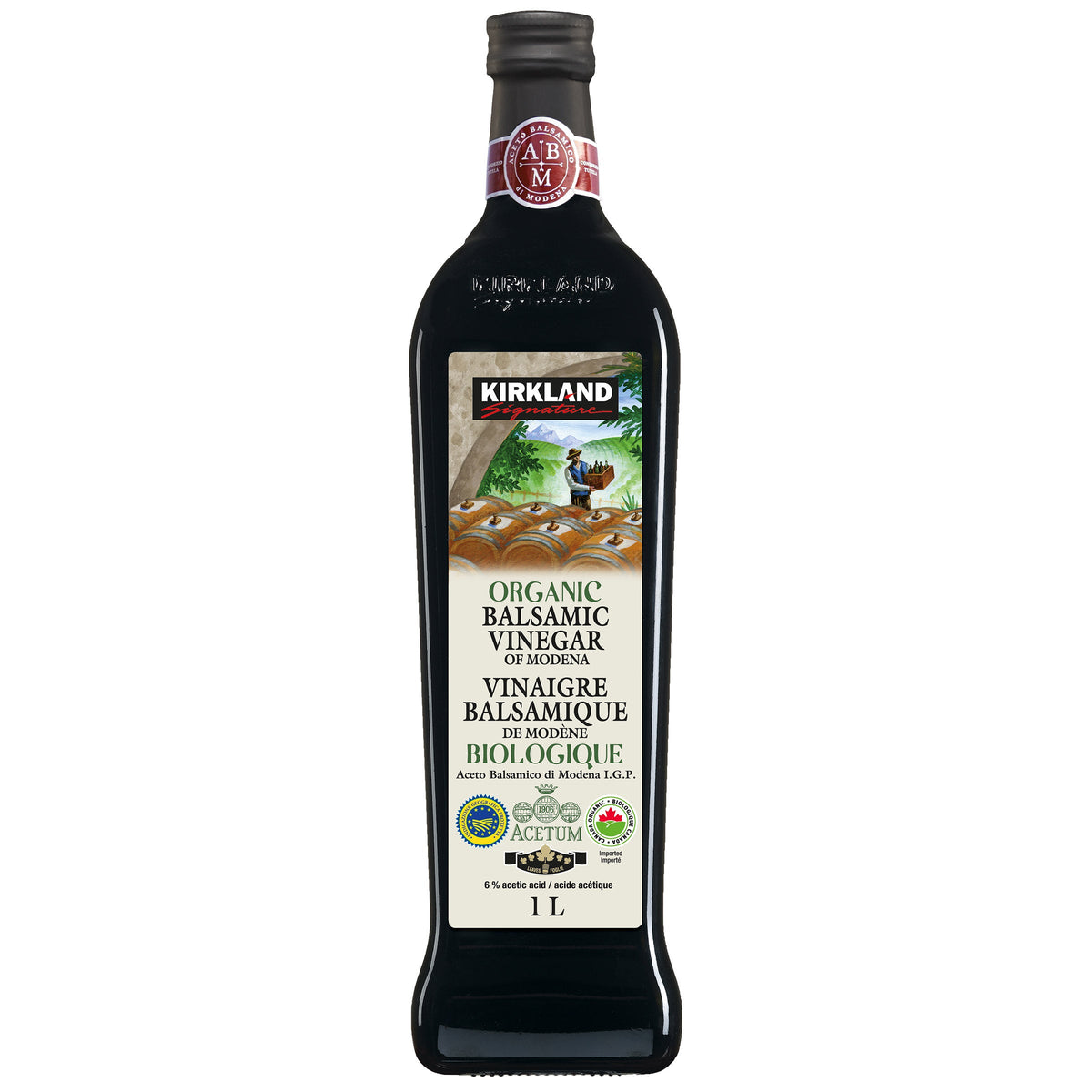 Kirkland Organic Balsamic Vinegar of Modena 1 L