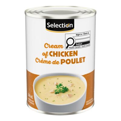 Selection Cream of Chicken Condensed Soup 284 mL