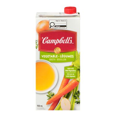 Campbell's Ready-to-Use Vegetable Broth 900 mL