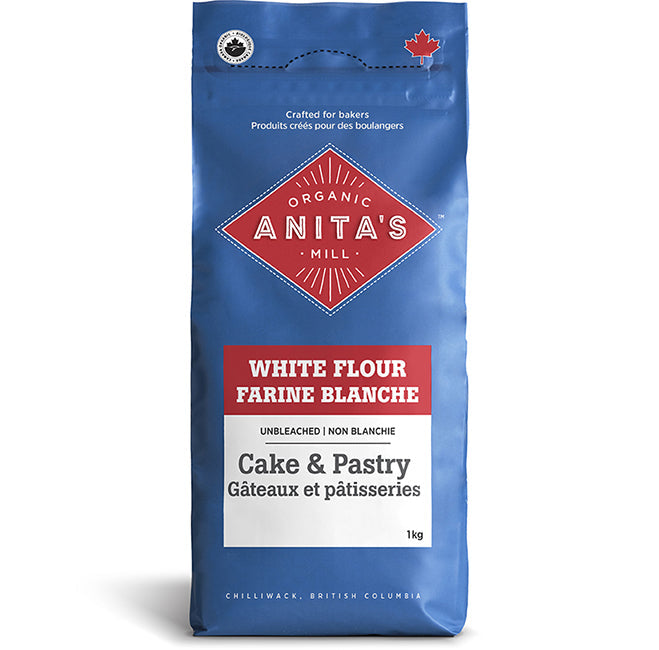 Anita's Organic Mill White Cake and Pastry Flour 1 kg