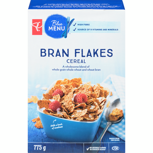 PC Blue Menu Bran Flakes Cereal