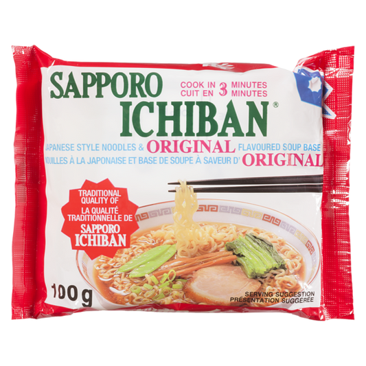 Sapporo Ichiban Original Japanese Style Noodles 100 g