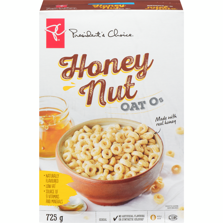 President's Choice Honey Nut Oat Os Cereal