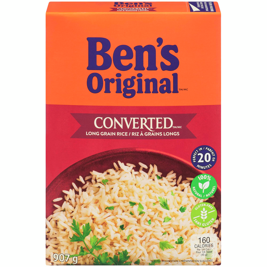 Ben's Original Converted Long Grain Rice 907 g