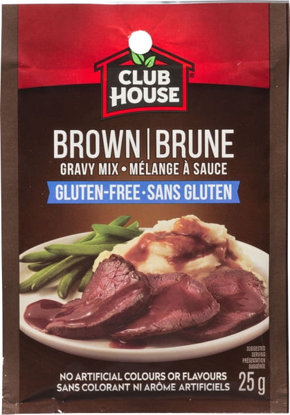 Club House Brown Gluten-Free Gravy Mix 25 g