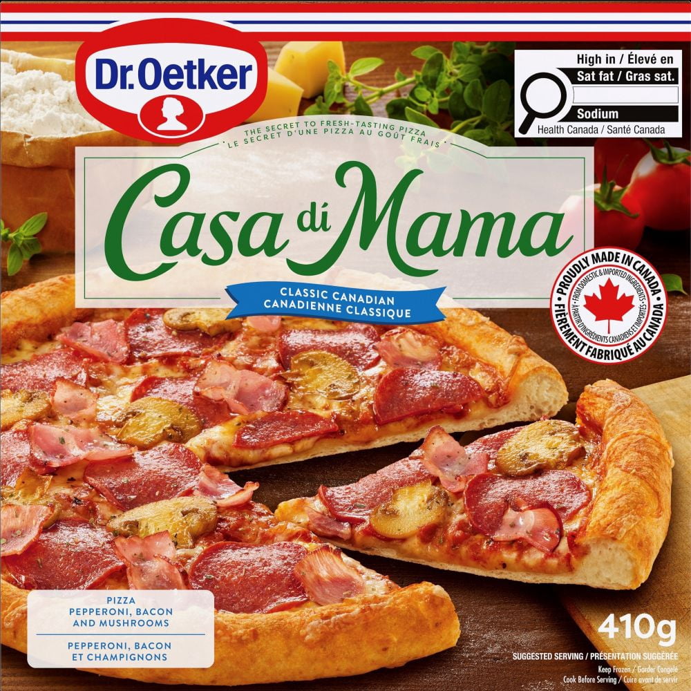 Dr. Oetker Casa di Mama Classic Canadian Pizza 410 g