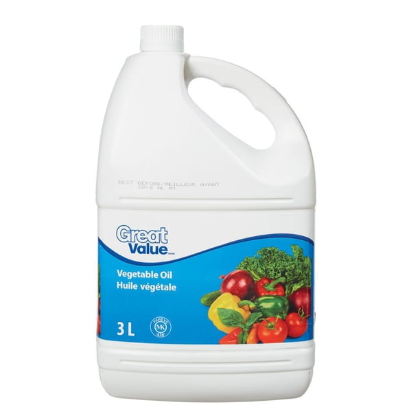 Great Value Vegetable Oil 3 L