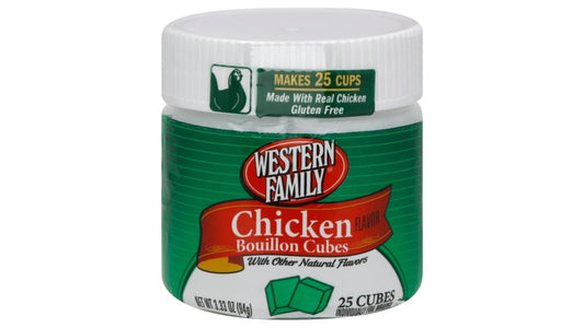 Western Family Chicken Bouillon Cubes 94 g