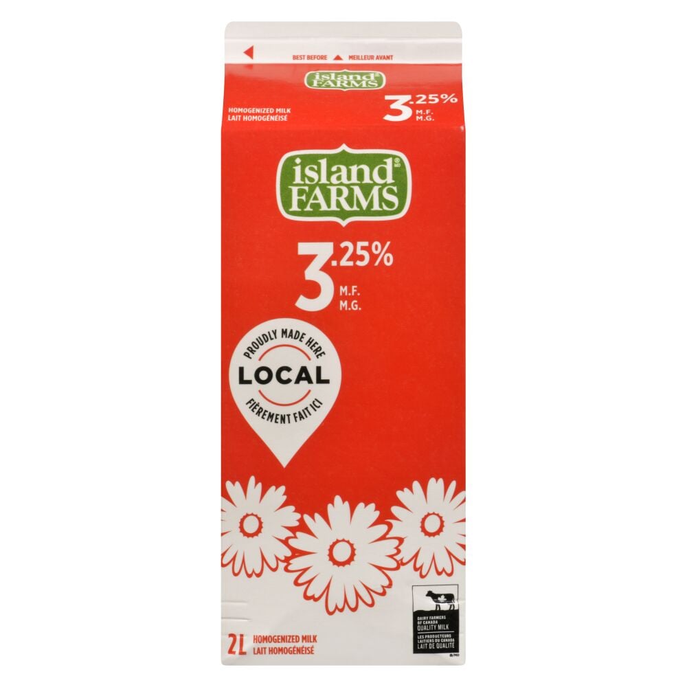 Island Farms Homogenized Milk 3.25% 2 L