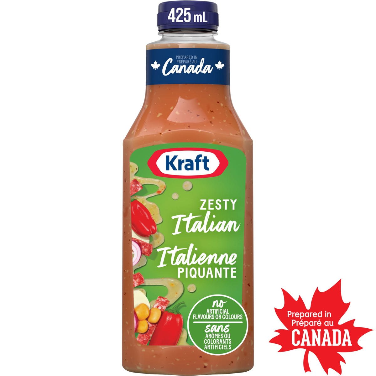 Kraft Zesty Italian Salad Dressing 425 mL