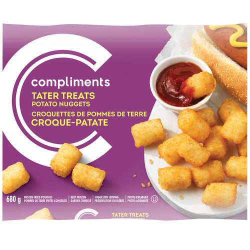 Compliments Tater Treats 680 g
