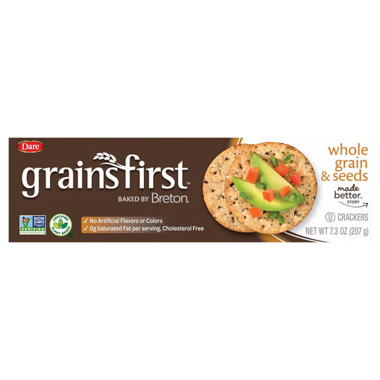 Dare GrainsFirst Whole Grain & Seeds Crackers 207 g