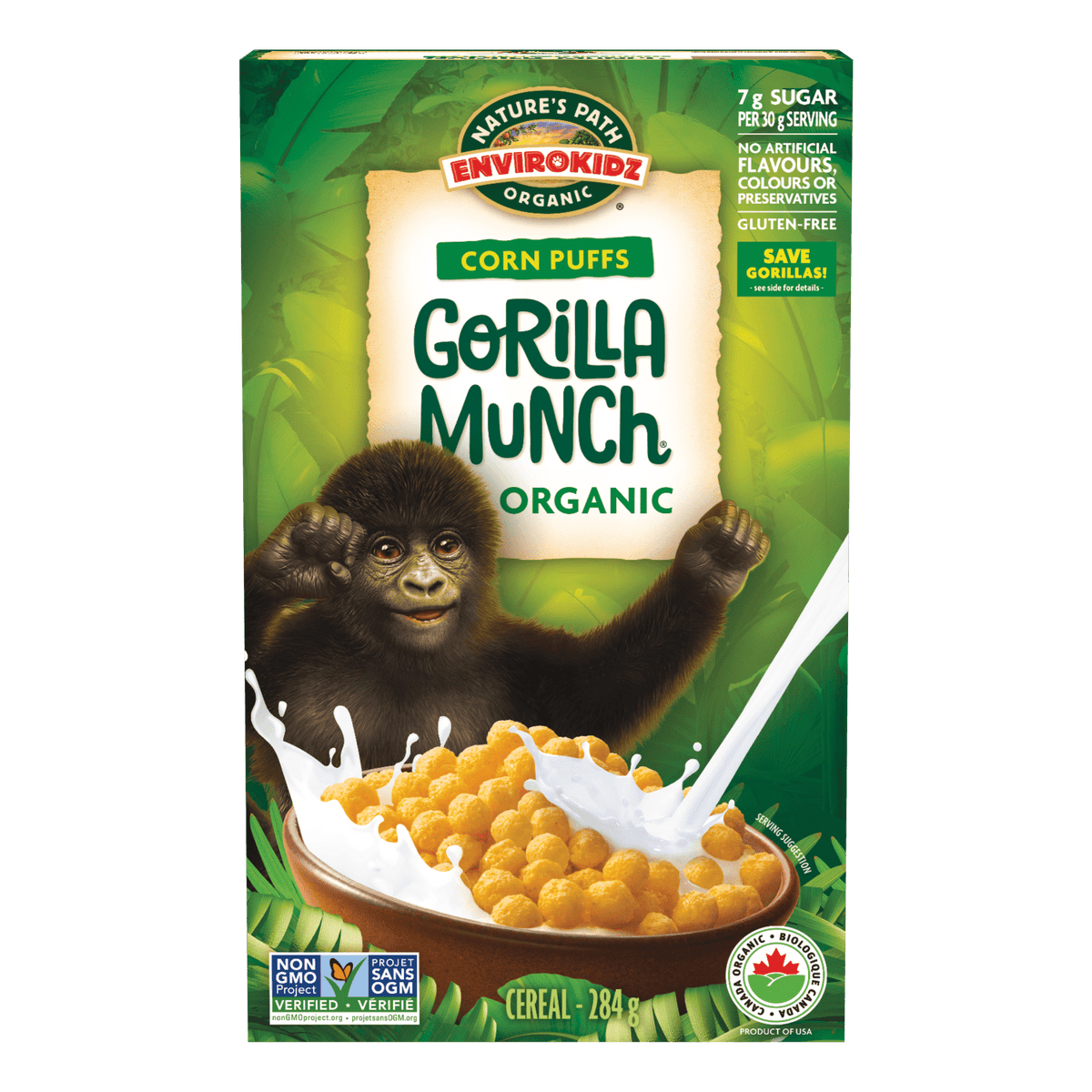 EnviroKidz Organic Gorilla Munch Cereal