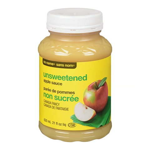 No Name Unsweetened Apple Sauce 620 mL