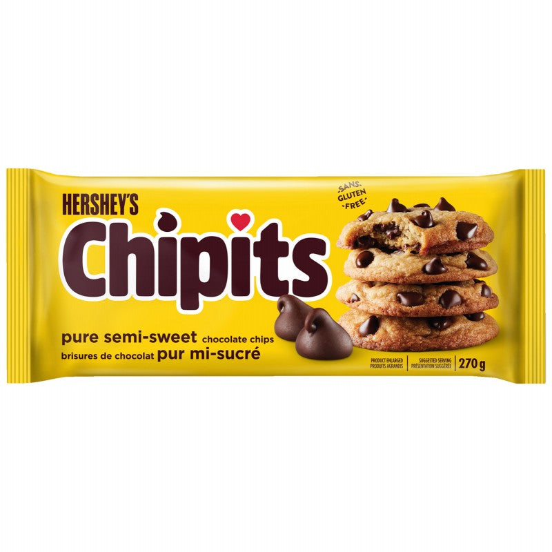 Hershey's Chipits Semi-Sweet Chocolate Chips 270 g
