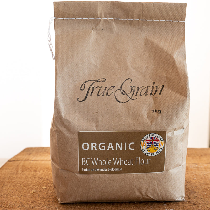 True Grain Organic BC Whole Wheat Flour 2 kg