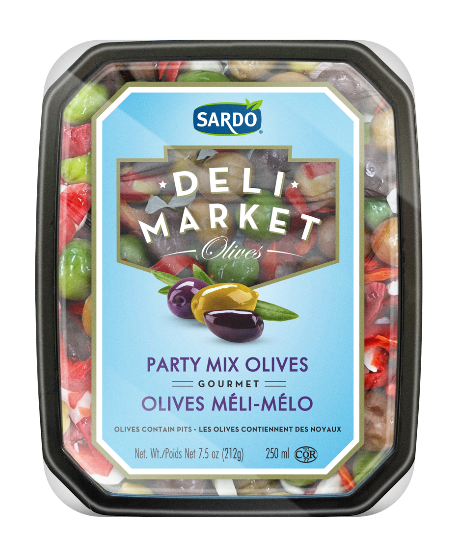 Sardo Party Mix Olives 250 ml