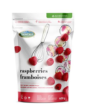 Snowcrest Classic Raspberries 400 g
