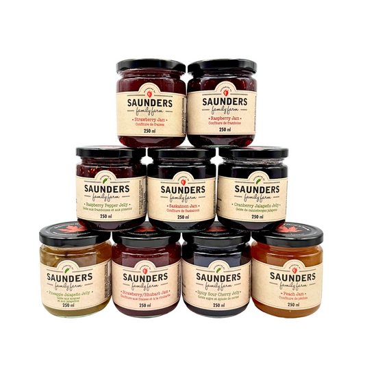 Saunders Family Farm Peach 250 ml