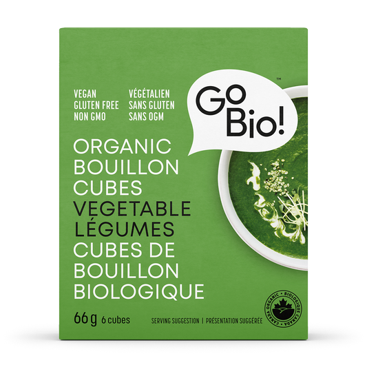 GoBio Organic Vegetable Bouillon Cubes 66 g