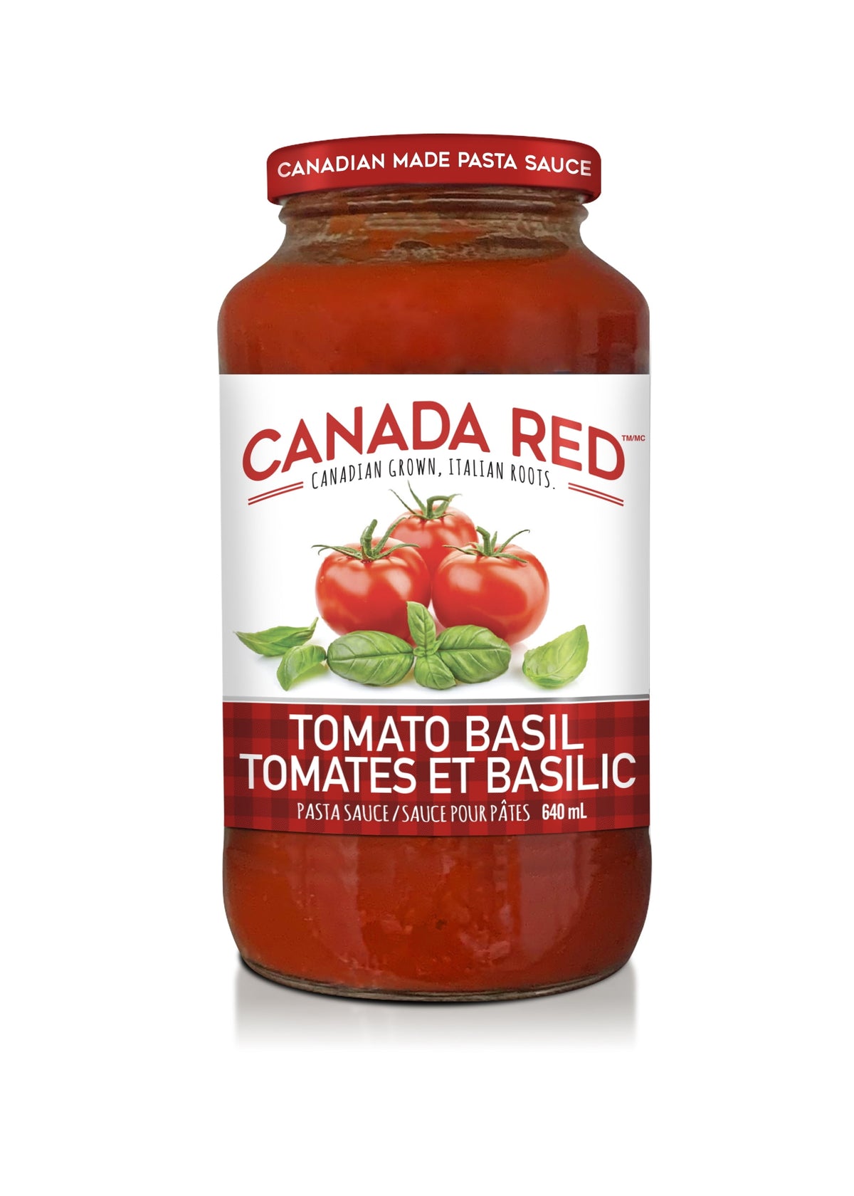 Canada Red Tomato Basil Pasta Sauce 640 mL