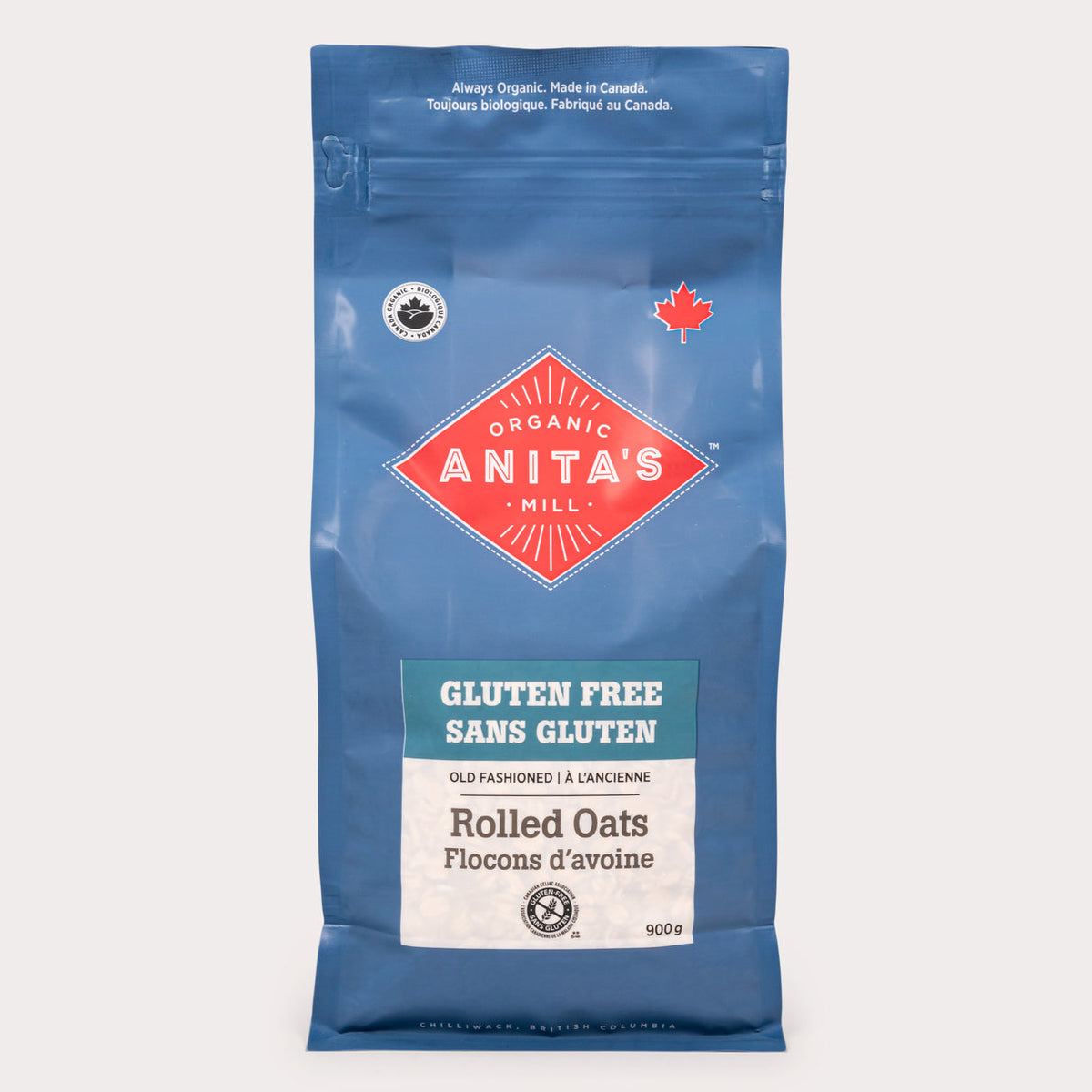 Anita's Organic Mill Gluten-Free Rolled Oats 900 g
