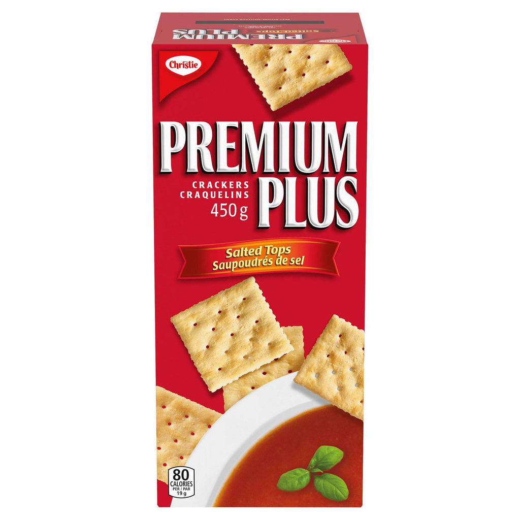 Christie Premium Plus Salted Crackers 450 g