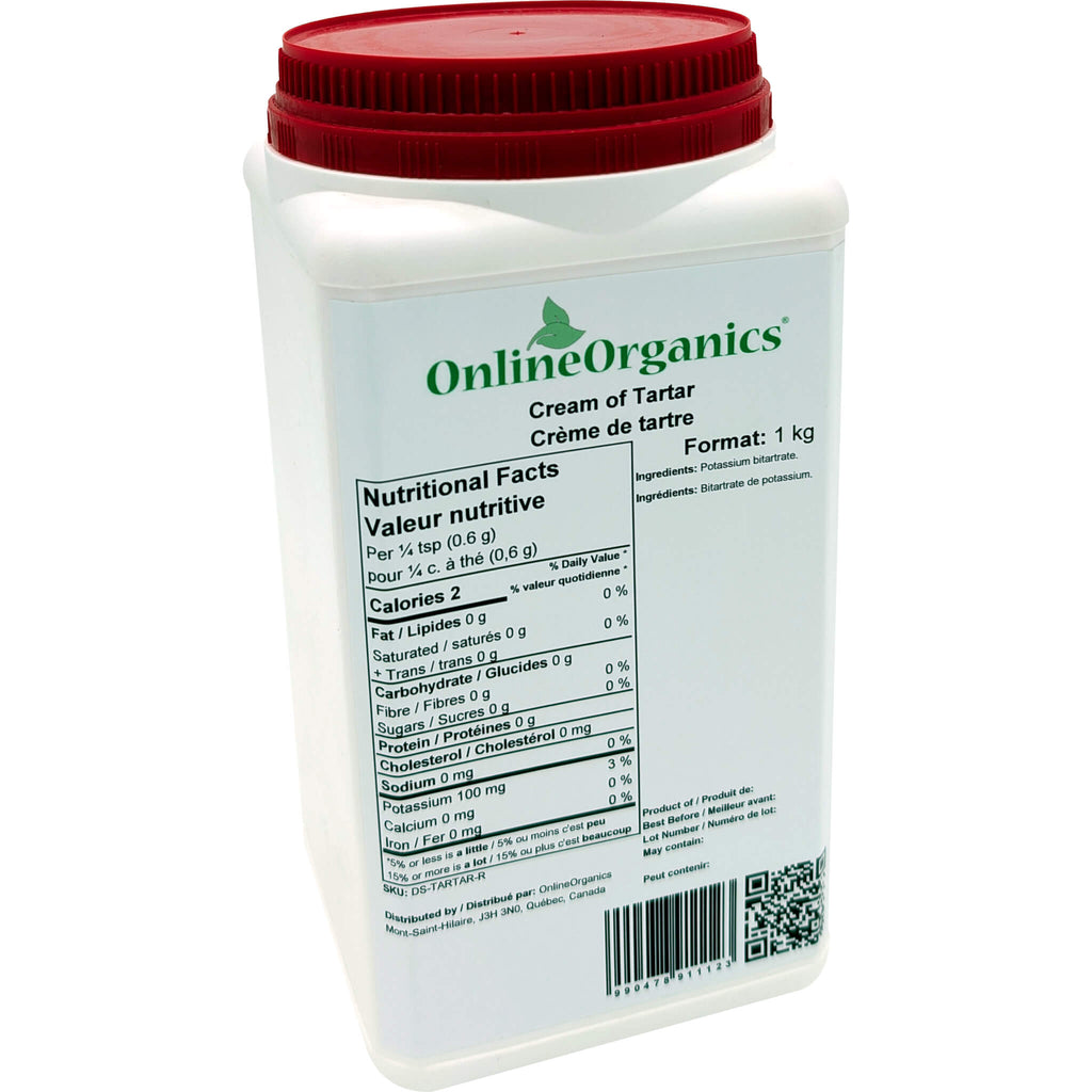 OnlineOrganics Cream of Tartar 1 kg