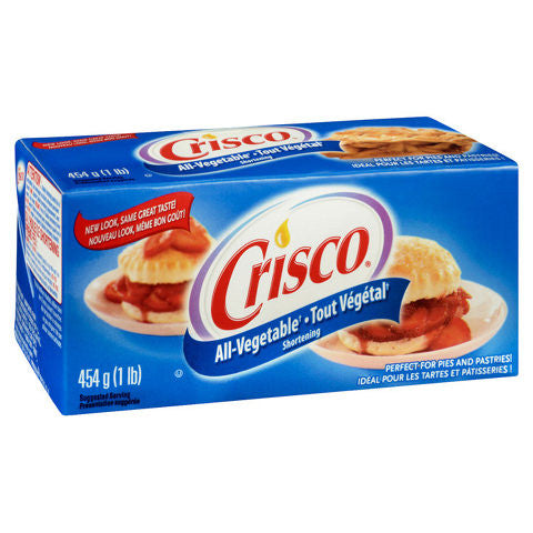 Crisco All-Vegetable Shortening 454 g