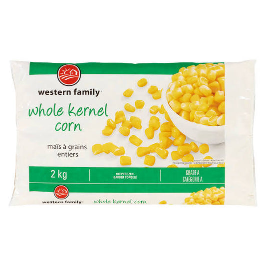 Western Family Whole Kernel Corn 750 g