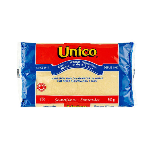 Unico Durum Wheat Semolina 750 g
