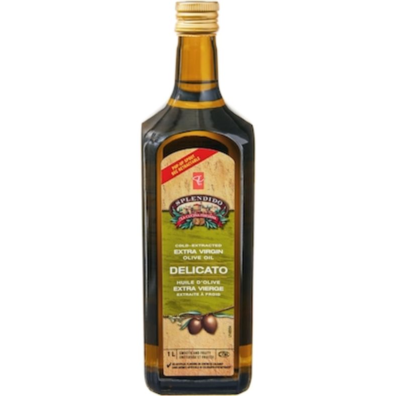 President’s Choice Splendido Delicato Extra Virgin Olive Oil 1 L