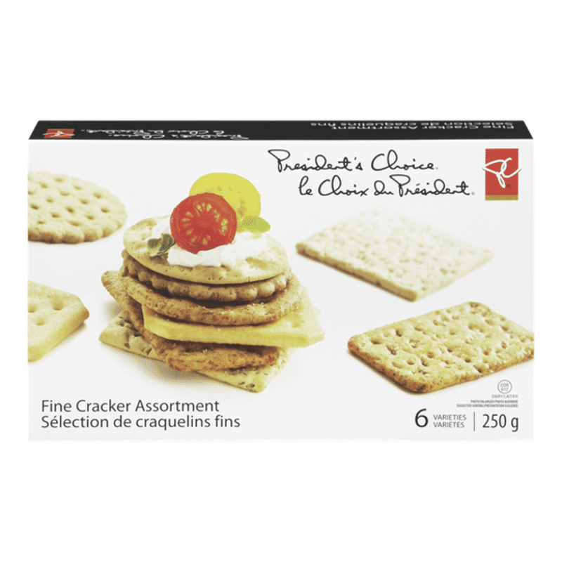 President’s Choice Fine Cracker Assortment 250 g