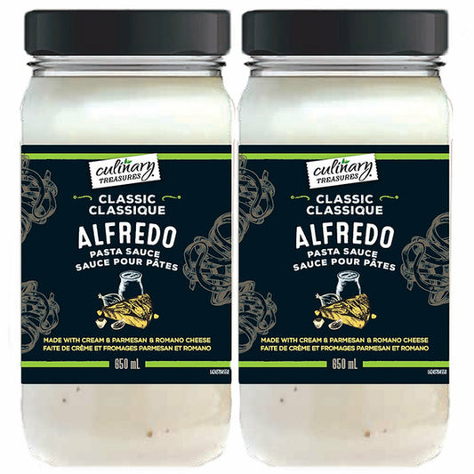 Culinary Treasures Alfredo Sauce — 2 × 650 mL