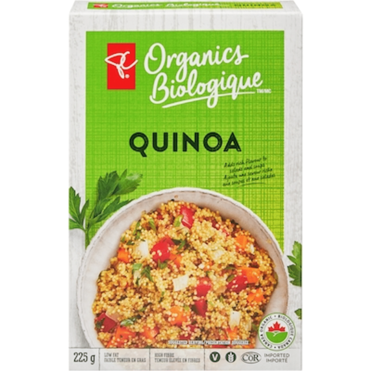 President's Choice Organics Quinoa 225 g