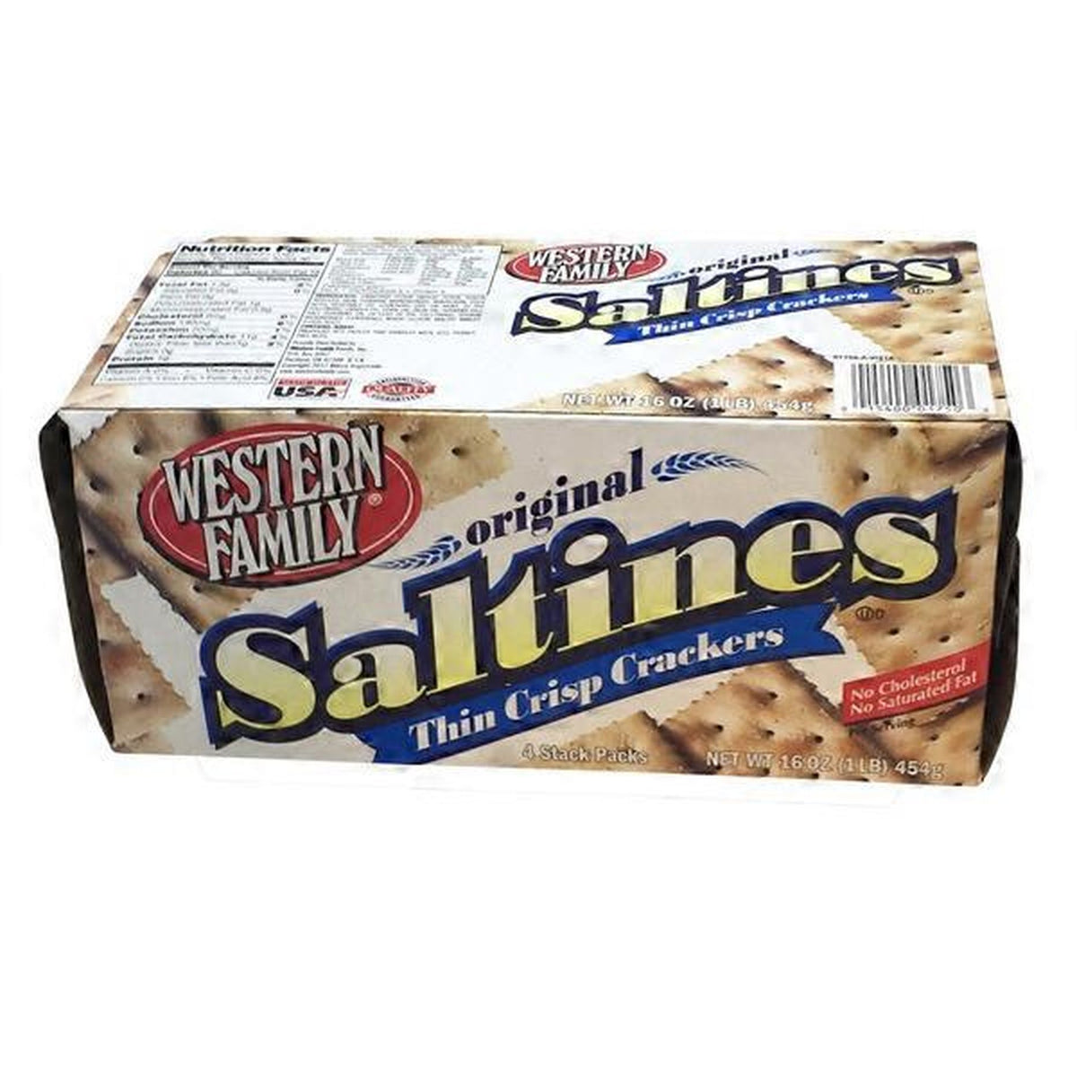 Western Family Original Saltines 454 g
