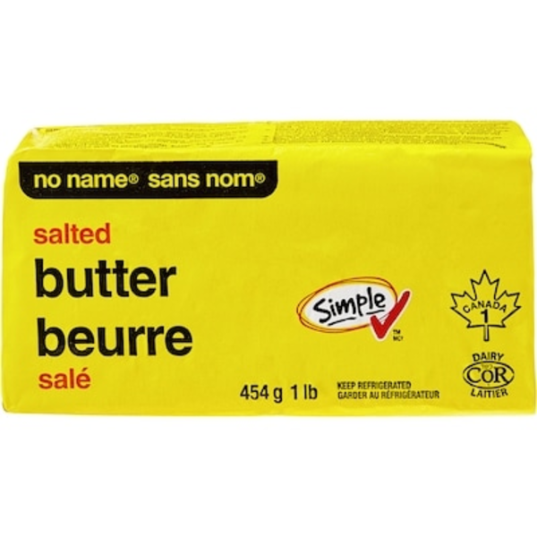 No Name Salted Butter 454 g