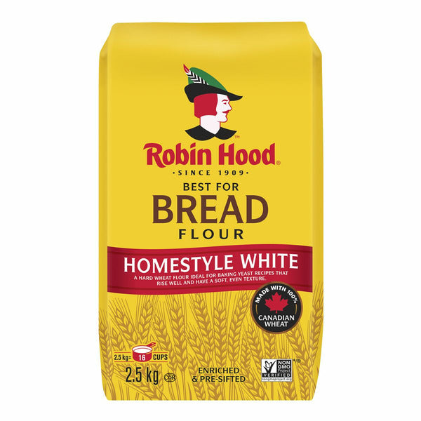 Robin Hood Best for Bread Homestyle White Flour 2.5 kg