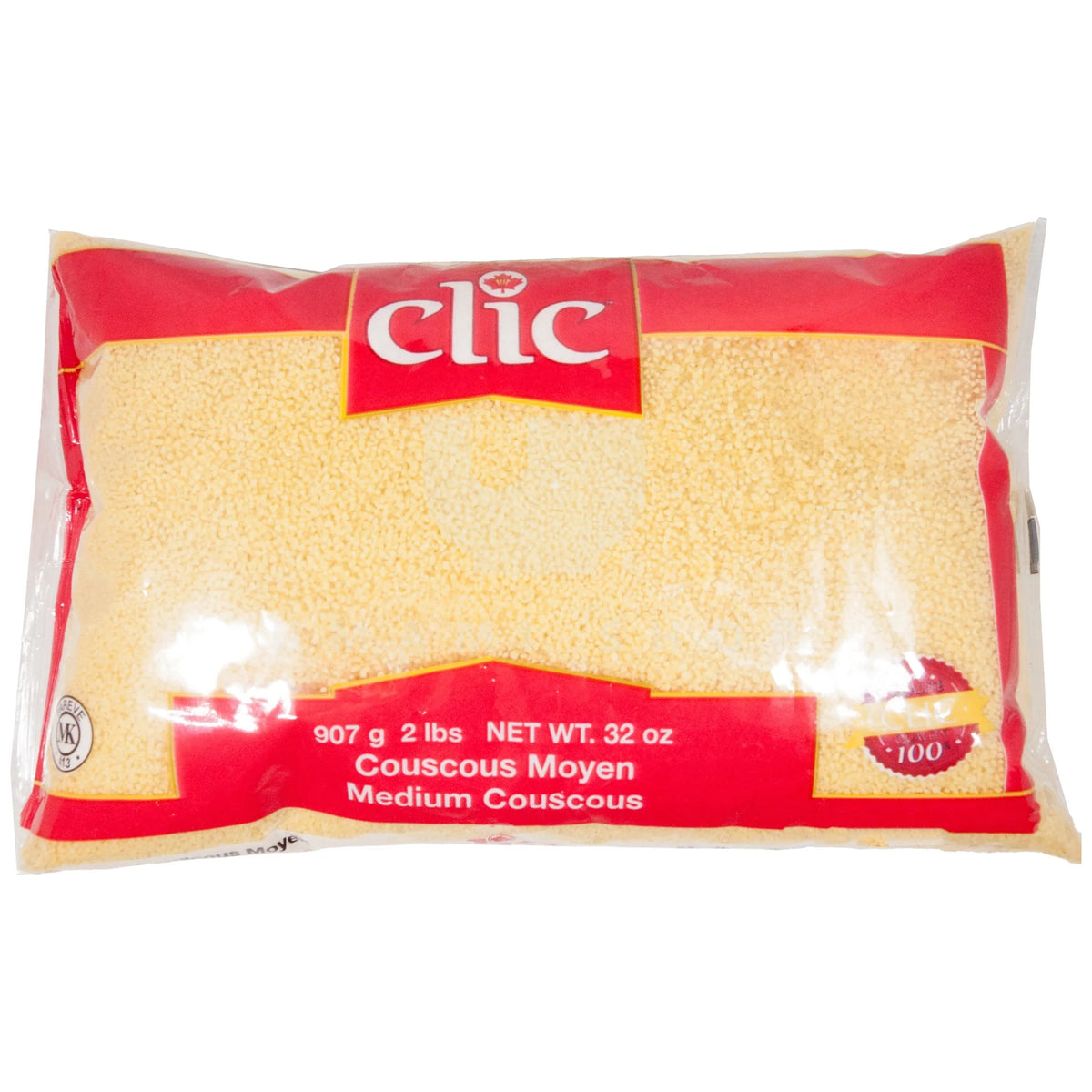 Clic Medium Couscous 907 g